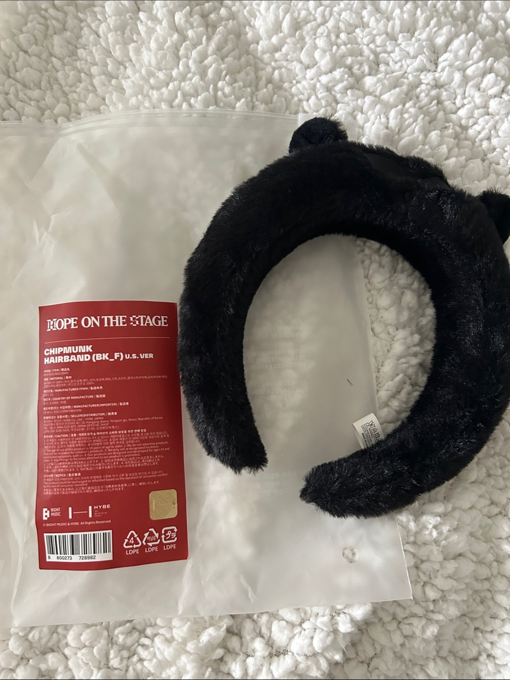 J-Hope BTS Official Tour Merch